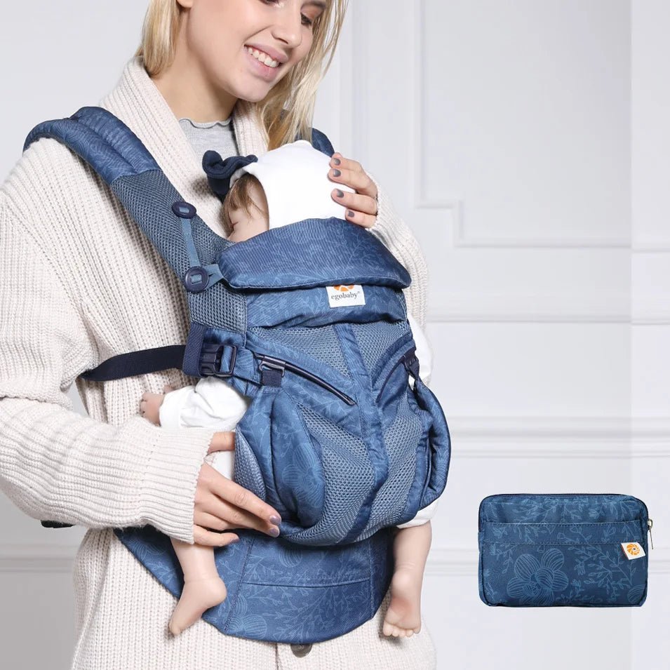 Porte Bébé - BreathBabyBag™ - Bleuprint - Bébé a board