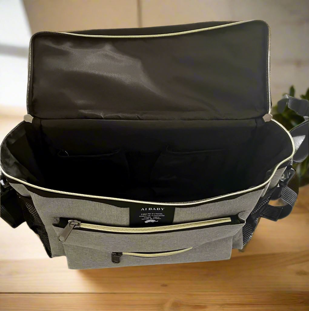 Sac à Langer - BabyTravel™ - Gris - Bébé a board