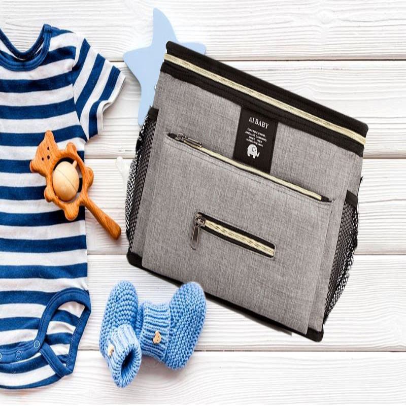 Sac à Langer - BabyTravel™ - Gris - Bébé a board