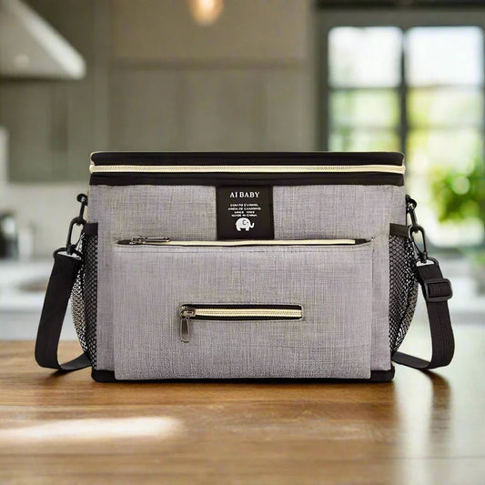 Sac à Langer - BabyTravel™ - Gris - Bébé a board